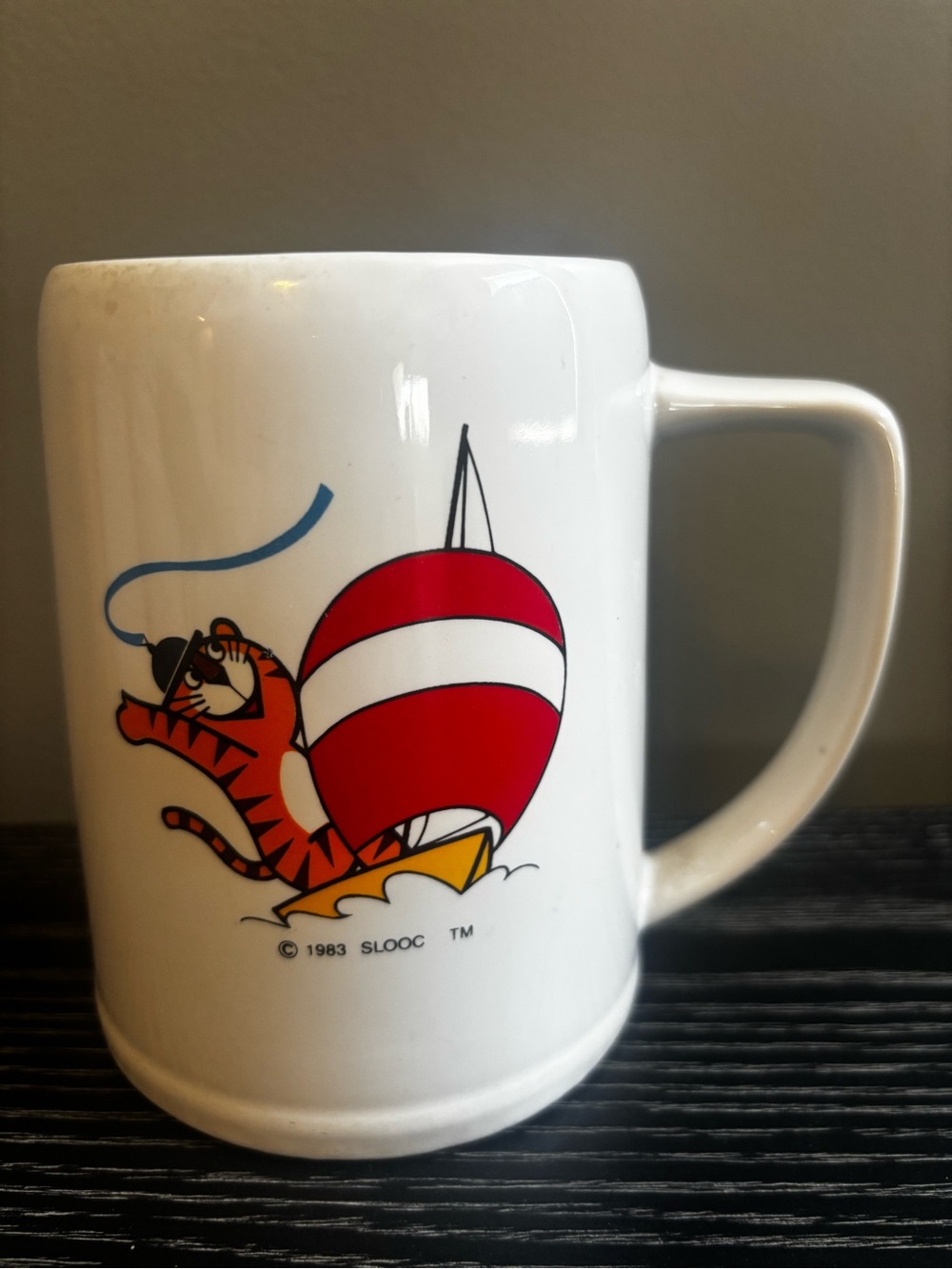 Vintage 1988 Seoul Olympics Official Mug OB Beer Korea Hodori Mascot Cup - Picture 3 of 5